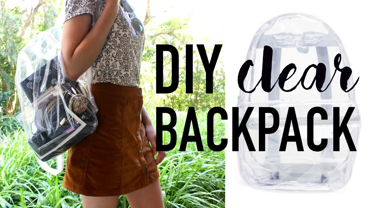 Ways To Get By To Your Clear Vinyl Backpack